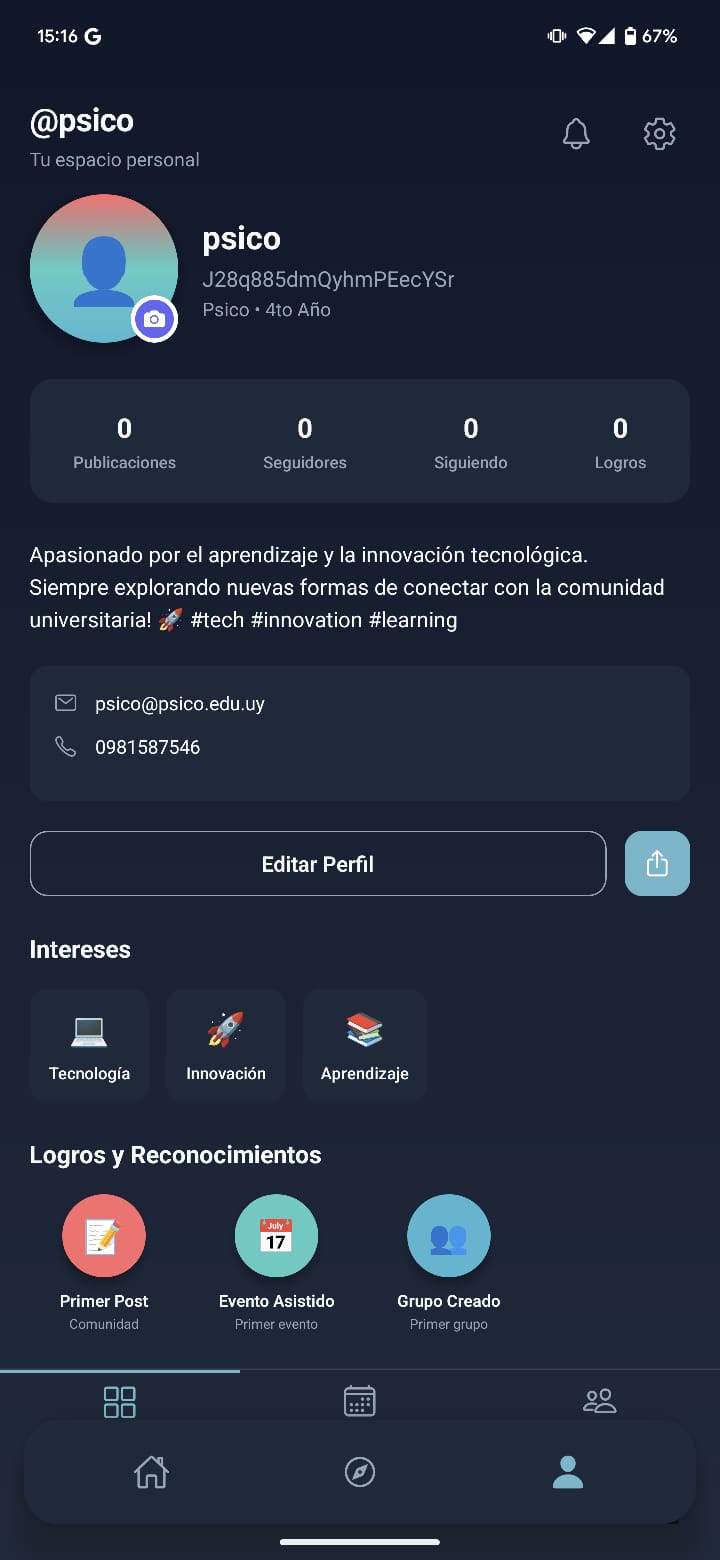 👤 Perfil